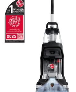 HOOVER Carpet Washer Power Scrub Xl+ With Spinscrub Technology Quick Dry Time, FH68002, 4.5 L 1200 W CDCW-PSME Black/Silver