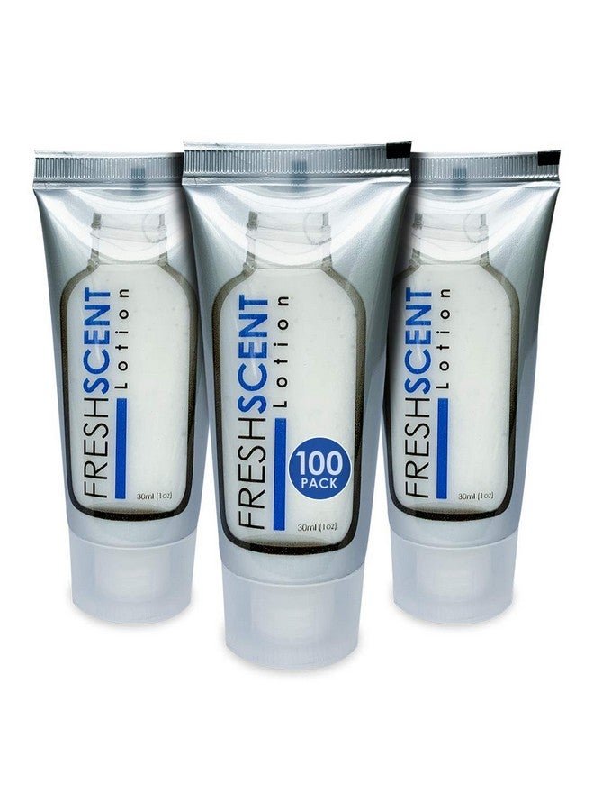 Freshscent Lotion 1oz (100 Pack) Hotel Travel Size, Bulk Amenities and Toiletries for Hospitality