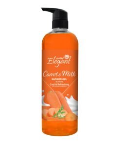 Elegant Carrot & Milk Rejuvenating Shower Gel 1 Liter