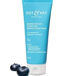 Dot & Key Barrier Repair + Hydrating Gentle Face Wash With Probiotic| Ceremide Face Wash | Face Wash For Dry Skin,Normal Skin&Sensitive Skin | Gently Cleanses Skin From Dirt & Oil For Unisex,175ML