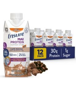 Ensure Max Protein Nutrition Shake Cafe Mocha 330 ml Pack of 12