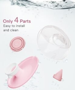 Paruu P20 Electric Hands Free Wearable Breast Pump With Strong Suction, Low Noise, 4 Modes And 12 Levels - Image 4