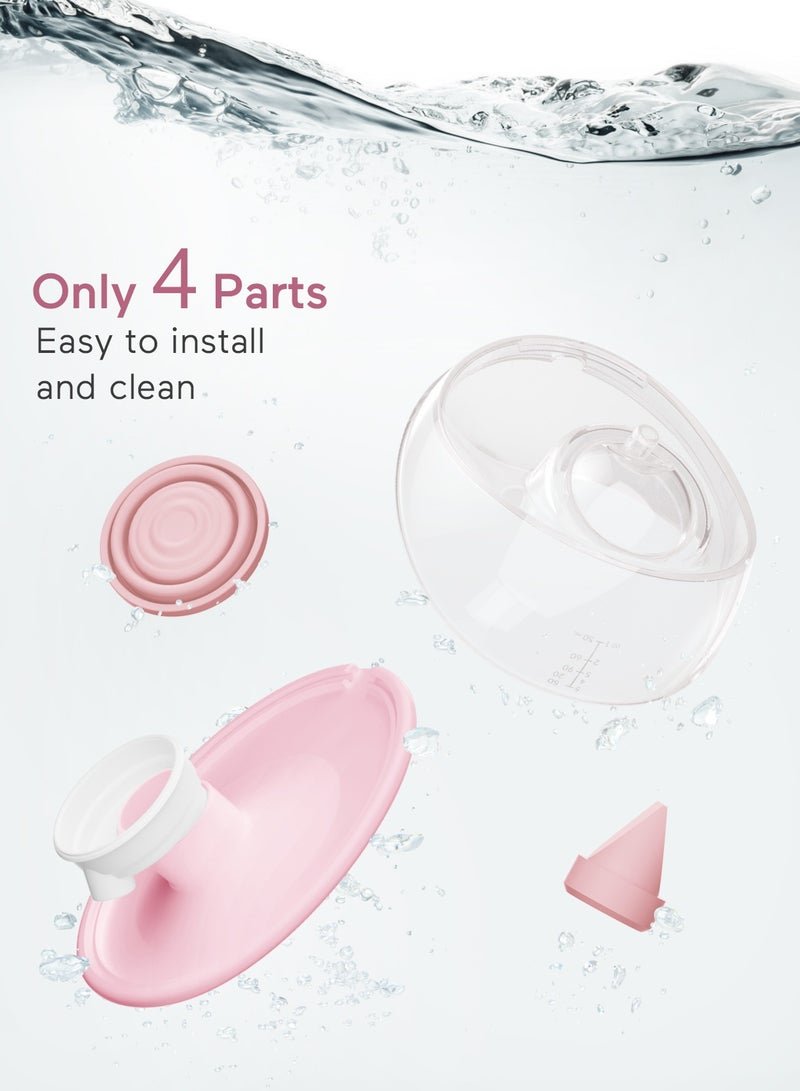 Paruu P20 Electric Hands Free Wearable Breast Pump With Strong Suction, Low Noise, 4 Modes And 12 Levels - Image 4