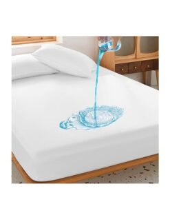 Indigo - Premium 100% Waterproof Mattress Protector - Pad Cover Breathable, and Hypoallergenic Ultra Soft Fitted Bed Protector