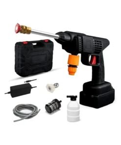 Portable 48V Electric Pressure Washer - High Pressure Wireless Car Washer with Battery Power