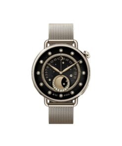 Xiaomi Watch S4 Smartwatch 1.32-Inch Amoled Display, Ultra-Light And Slim, Water Resistant, Bluetooth Calling, Advanced Health Monitoring, 8 Days Battery Life, Remote Control, Embedded With Lab-Grown Diamonds- Gold