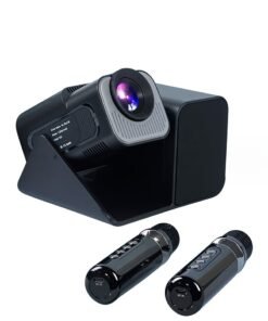 Smartbarry HT36 4K High-definition Manual Focusing 5G Dual Band Speed,HD Input Capacity WiFi Bluetooth Projector Android 11.0 Home Theater, Movies,Video Gaming, Office Work Meetings Projector