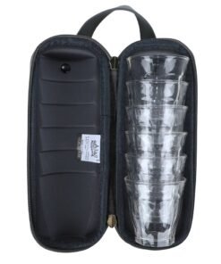 ALGHAFA Bag of 6 tea cups, 85 ml, gray