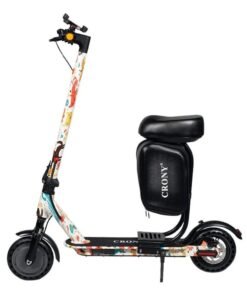 Crony M365 Kids Electric Scooter 500W, 36V 7.8Ah Battery, 25–35km/h Safe Speed, 15–20km Long-Range Ride, Foldable Lightweight E-Scooter for Boys & Girls, Adjustable Handlebar, LED Lights, Strong Frame 120kg Load, Beginner-Friendly Smooth Acceleration, Stable Braking System, Shock-Absorbing Design, Compact Portable Electric Kick Scooter for Teens & Children, M365 APP SEAT With Suspension Flower Cat