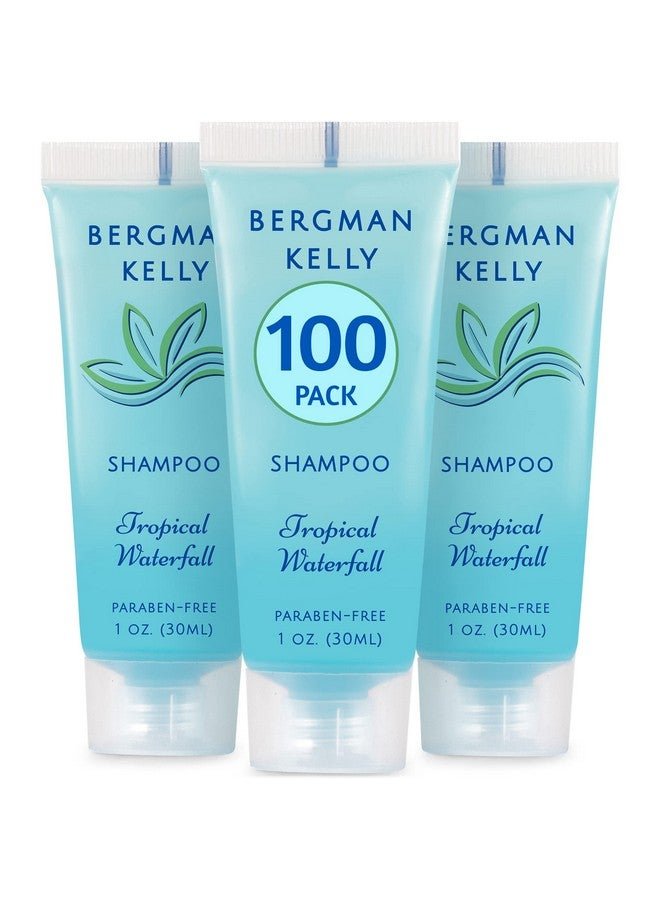 BERGMAN KELLY Travel Size Hotel Shampoo (1 Fl Oz 100 Pk Tropical Waterfall) Delight Your Guests With Invigorating And Refreshing Shampoo Hotel Amenities Mini & Small Size Luxury Shampoo In Bulk