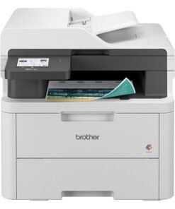 brother Wireless All in One Printer, MFC-L3720CDW, with Advanced LED Color Laser Print, ADF, Duplex & Mobile Printing, High Yield Ink Toner White