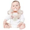 Baby Bottle Holder Hands Free, Adjustable Nursing Pillow Support, Baby Nursing Pillow, Self-Feeding Bottle Holder for Newborn, Newborn Essentials,Breast Feeding Pillow with Adjustable Waist Strap and Machine Washable, Deer