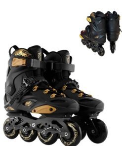 LIMOS Skating Shoes Professional Single Row Roller Blades Speed Skate Shoes