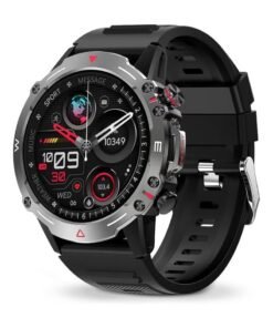 DOSCHER Smart Watch 410mAh AMOLED Smart Watches for Men Smartwatches Bluetooth Make/Answer Calls Fitness Modes and Sleep Modes Multi-app Message Reminder Monitor Multi Language