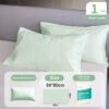 Disposable Cute Pillowcase Travel Portable Winter Thickened Large Household Double Hotel Supplies Suit Wholesale-Color:Matcha Green -Specifications: Sterile And Thickened