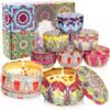 MOMENT 9 Pack Scented Candles Gift Set, Aromatherapy Candle, Candles For Home Scented, Ideal For Birthday, Christmas, Thanksgiving, Mother'S Day, Stress Relief Gifts For Women