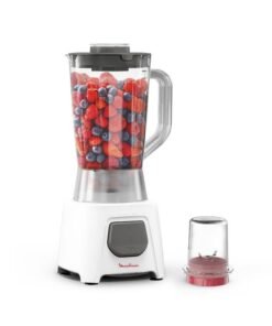 Moulinex Blendeo Blender With Grinder, 1.5 L, 1.5 L 450 W LM2B2127 Gray / White