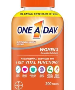 One A Day Womenâ€™s Multivitamin with Vitamin A, C, D, E and all 8 B vitamins, Calcium, Vitamins for Women, for Bone Health, Skin Health & Immune Health Support , 200 Count
