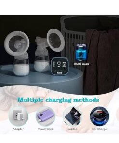 Alternative view of Filly Electric Double Breast Pump with Lactation Function Wearable Hands Free Electric Automatic Breastfeeding Breast Pump