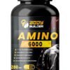 Body Builder Amino 280 Tablets 6000 Mg Lean Muscle Building Enhances Endurance