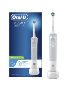 Oral-B Vitality 100 Cross Action Rechargeablre Toothbrush White