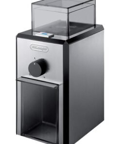 De'Longhi Coffee Grinder, Stainless Steel Blade, Dual Safe System, 110 W KG89 Stainless Steel