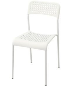 Dining Chair White Use For Multi Purpose, Outdoor, Indoor, Kitchen, Garden, Balcony