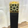Bakhoor BoSidin Big Size Square Shape Metal Incense Burner Floor Standing Mabkhara – 80 cm Tall Luxury Oud & Bakhoor Burner for Home & Majlis