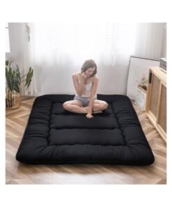 Cool Baby COOLBABY Japanese Floor Mattress Futon Mattress Thicken Tatami Mat Sleeping Pad Foldable Roll Up Mattress Dormitory Mattress Pad Kids Floor Lounger Pillow Bed