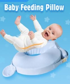 Soft Touch Nursing Pillow for Breastfeeding, Baby Nursing Pillow, Baby Feeding Pillow with Adjustable Waist Strap and Removable Pillowcase, Essential Ergonomic Support for Mom and Baby, Baby Essentials for Newborn