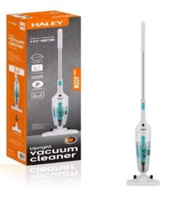Haley Handheld Vacuum, 600W, 3-in-1 Stick Cleaner, 16000Pa Suction, HEPA Filter, 1.2L Dust Capacity, 5m Cord, Lightweight, Ideal for Home, Car, Floors, Sofas, Carpet, Pet Hair Cleaning, White