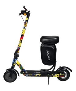 Crony M365 Kids Electric Scooter 500W, 36V 7.8Ah Battery, 25–35km/h Safe Speed, 15–20km Long-Range Ride, Foldable Lightweight E-Scooter for Boys & Girls, Adjustable Handlebar, LED Lights, Strong Frame 120kg Load, Beginner-Friendly Smooth Acceleration, Stable Braking System, Shock-Absorbing Design, Compact Portable Electric Kick Scooter for Teens & Children, M365 APP SEAT With Suspension Street Dance