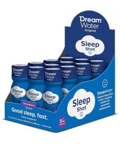 Dream Water Sleep Shot Original GABA, Melatonin, 5-HTP, Snoozeberry, 12 Count each 2.5 fl.oz