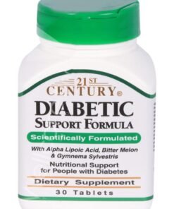 21st Century Diabetic Support Formula 30 Tablets