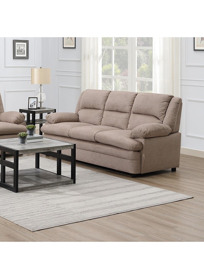Home Box Bali Lamo 3-Seater Fabric Sofa 92 x 98 x 204 cm