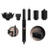 Shark FlexStyle Sparkle Limited Edition Black Diamond 5-in-1 Air Styler & Hair Dryer with Auto-Wrap Curlers, Paddle Brush, Oval Brush, Concentrator, Diffuser and Storage Case, No Heat Damage HD440JBUK