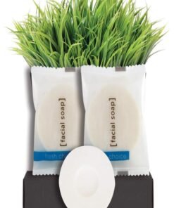 Fresh Choice |0.85 OZ|50Pack| Bulk Hotel Soap|Individually Wrapped Travel Bars|Mini Trial size Toiletries| Motel Guest Bathroom Vacation Rentals Hospitality