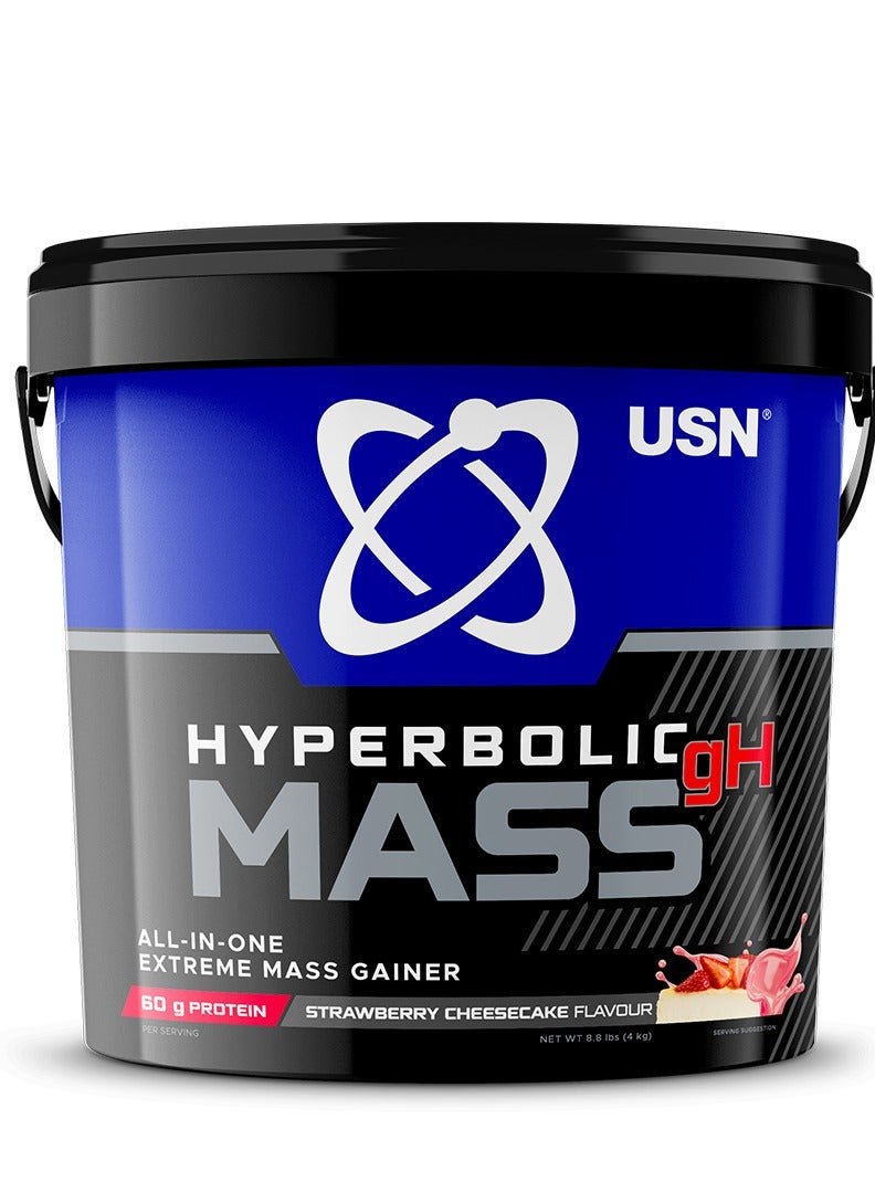 USN Hyperbolic Mass Gh Strawberry Cheesecake 4Kg Mass Gainer