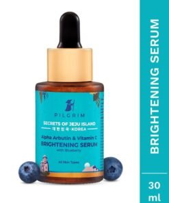 PILGRIM Korean 2% Alpha Arbutin & 3% Vitamin C Brightening Face Serum(30Ml) For Glowing Skin| Alpha Arbutin Face Serum|All Skin Types | Men & Women| Korean Skin Care| Vegan & Cruelty-Free
