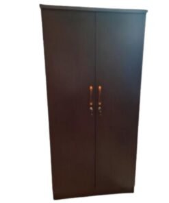 ALWASIT HOME 2 Door Wooden Wardrobe Cabinet Cupboard Engineered Wood Perfect Modern Stylish Heavy Duty
