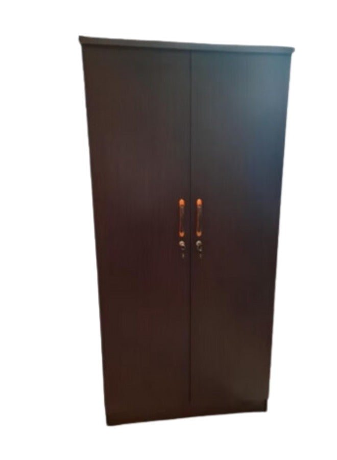 ALWASIT HOME 2 Door Wooden Wardrobe Cabinet Cupboard Engineered Wood Perfect Modern Stylish Heavy Duty