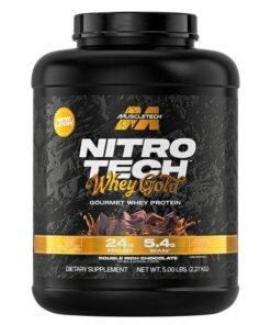 MuscleTech Nitro Tech Whey Gold Protein Double Rich Chocolate 2.27kg