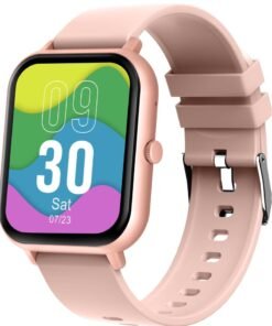 AI Voice Assistant Smart Watch for Women Men, Fitness Trackers with Blood Pressure and Heart Rate Monitor, Adjustable Silicone Straps Watch, Compatible iPhone, Android Phones