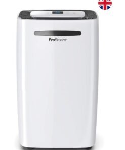 Pro Breeze 20l Per Day Dehumidifier with Digital Humidity Display, Sleep Mode, Continuous Drainage, Laundry Drying and 24 Hour Timer , Ideal for Damp Condensation Proudly Designed  in the UK