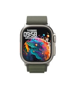 Goaltage SW06 Deluxe Smart Watch with Water Resistant, NFC Payment, SOS Emergency, and Sleep, Heart Rate, Oxygen Monitoring - Starlight