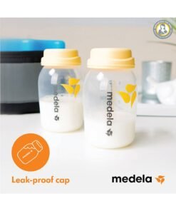 Medela Pack Of 3 Safe And Bpa Free Breast Milk Bottles With Accurate Measurement Markings And Compatible With Breast Pumps, 3 X 150 Ml - Image 4