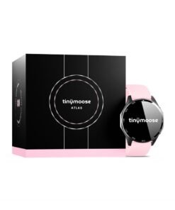TinyMoose Atlas Smartwatch | Super HD AMOLED 1.43 inch Display, Built-In GPS, AI-Powered Fitness Tracking, 15-Day Battery Life, Heart Rate & SpO2 Monitor, 30M Water Resistant, Bluetooth Calling, Super Responsive Touchscreen, for Android & iOS – Shadow Pink