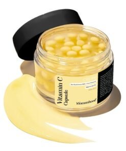 Womenhood Deep Vitamin C Golden Capsule | Korean Boba Cream with Sea Buckthorn, Ninacinamide & Vitamin E | Face Moisturizer for Hydration, Brightening & Anti-Aging | Korean Skin Care (100g)