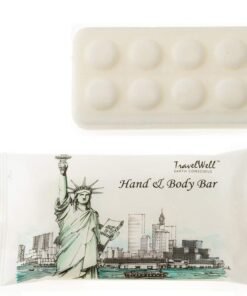 Travelwell Travel Well Bar Soap Bulk  100 Pack 10 oz Rectangular Travel Size Soap Bars  Individually Wrapped for Hotels and Motels  Great for Vacation Rental and Airbnb Toiletries or Hygiene Kits Supplies