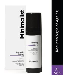MINIMALIST 2% Retinoid Anti Aging Cream for Wrinkles And Fine Lines | Super Light Night Face Cream (Emulsion) for Women And Men